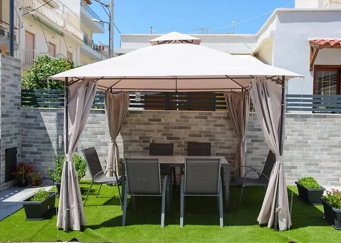 Casa D\' Irene Near Airport, 200 Mtrs From The Beach, Artemis Center